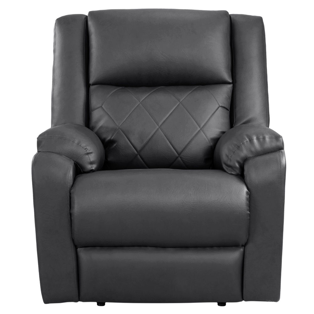 Wakefit Empress Recliner - 1 Seater - Marble Grey
